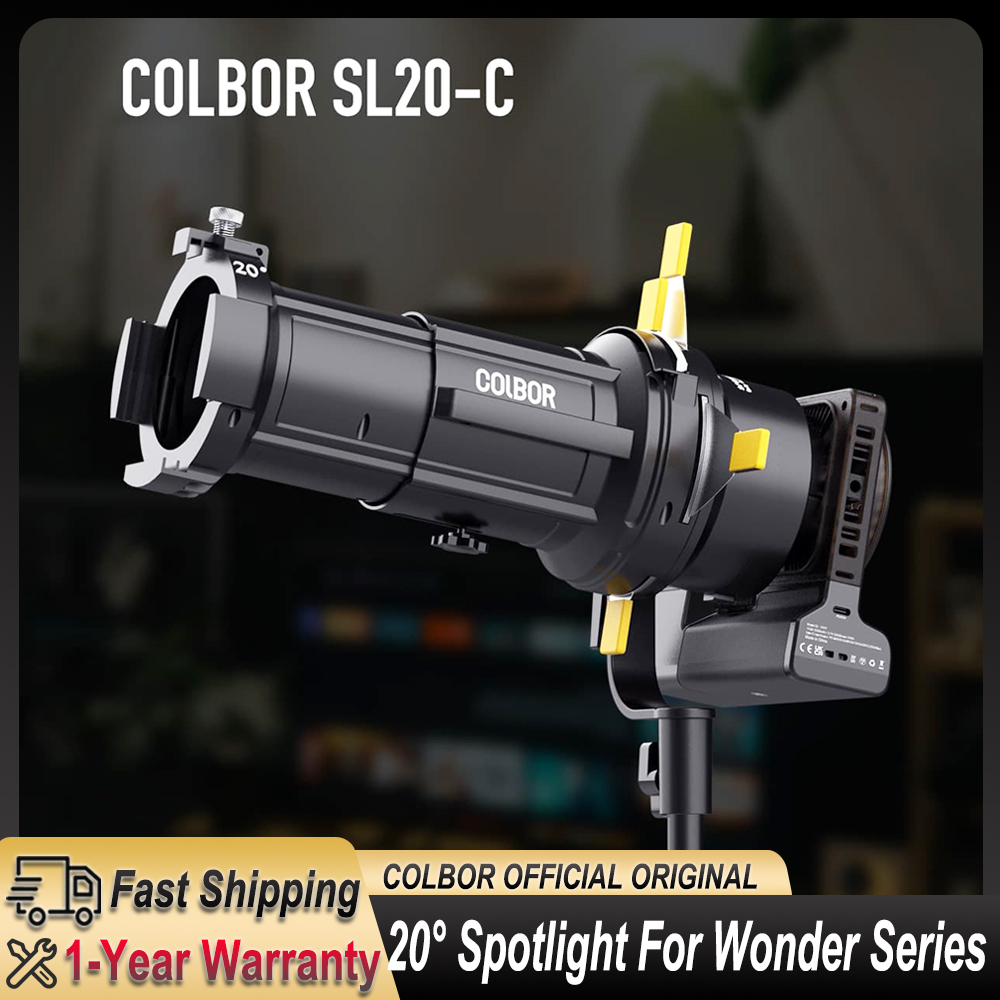 Photography Lighting Wireless - COLBOR SL20-C LED-модификаторы для прожекторов с