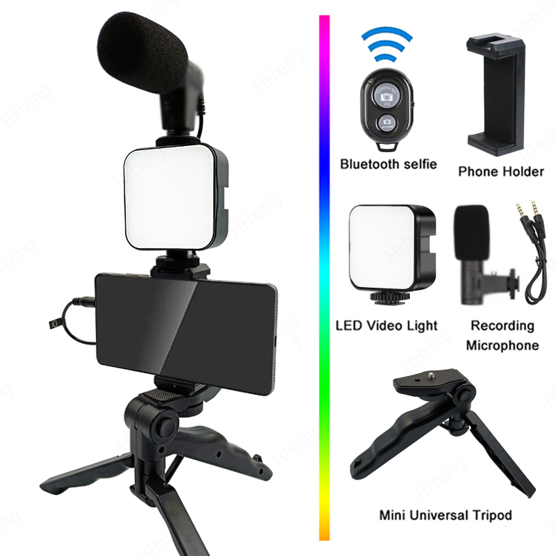 Photography Lighting Kit Portable - Держатель для телефона, освещение для фотосъемки,