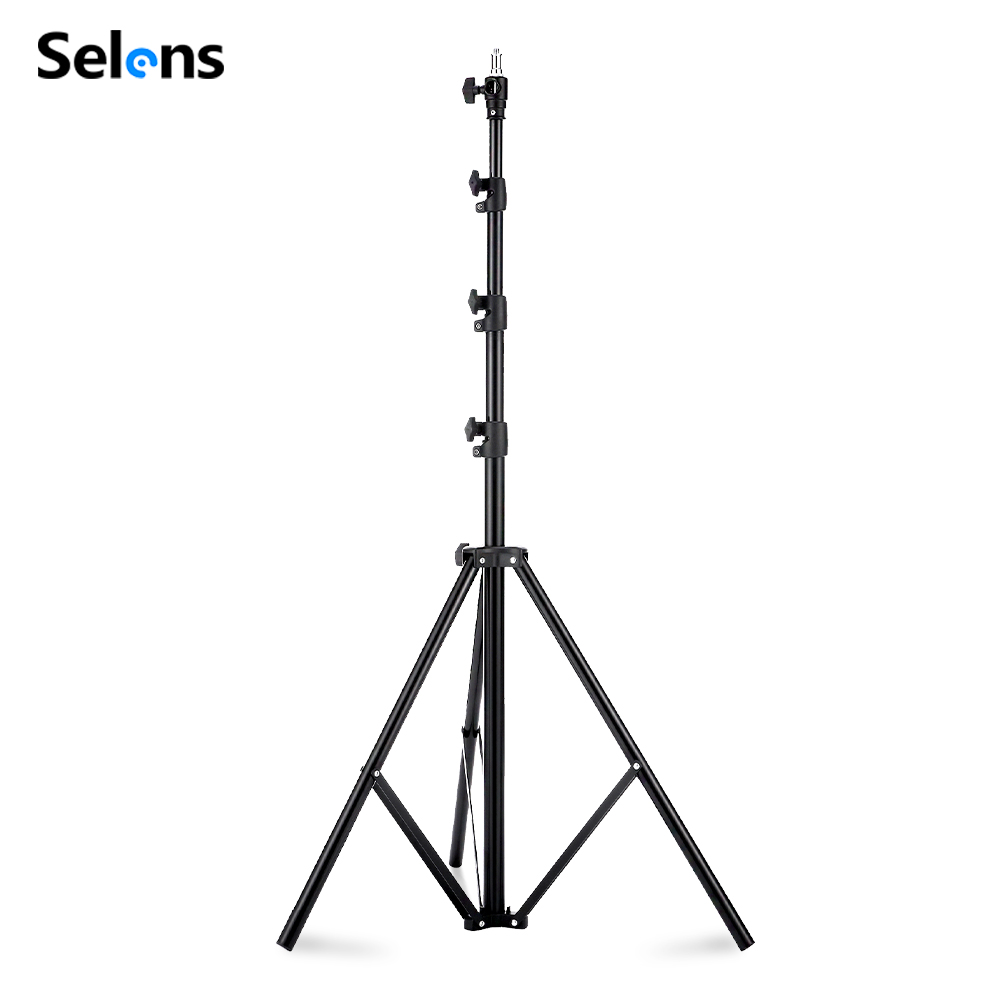 Photography Lighting Softbox - Штатив-стойка Selens 2.2~3.95м с воздушной подушкой