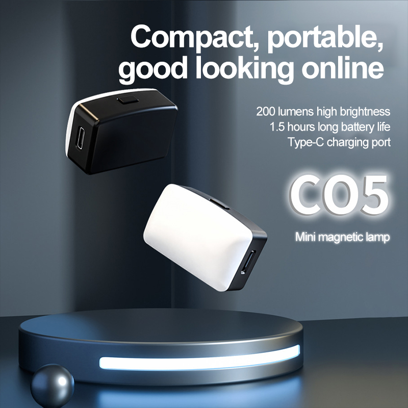 Photography Lighting Description - Мини-магнитный заполняющий светильник для селфи, портативный