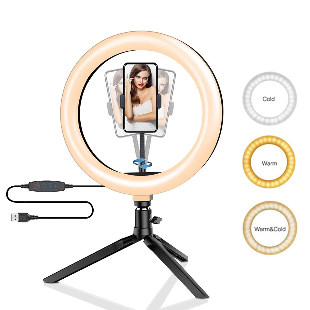 Photography Lighting Description - 26 см 10-дюймовый светодиодный кольцевой светильник