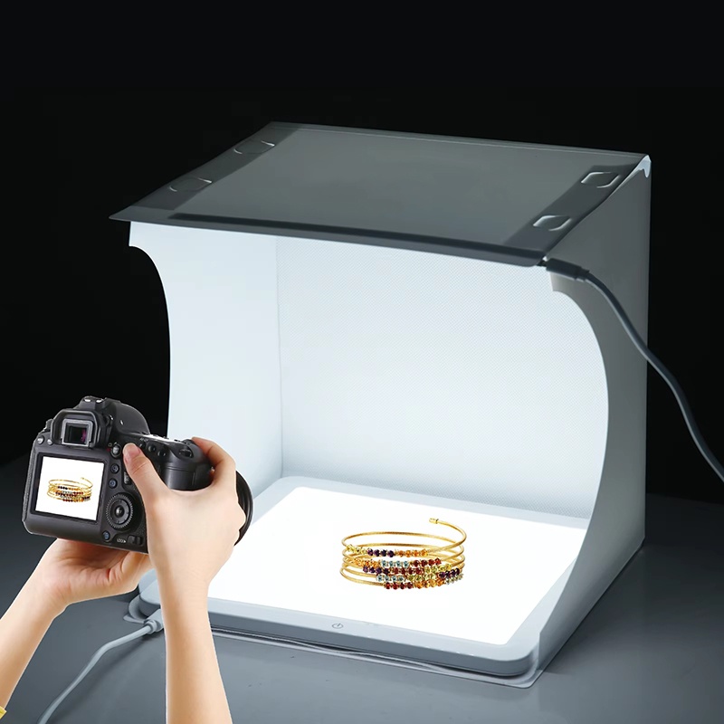 Photography Lighting Description - Портативная фотостудия 20 см, складная, со
