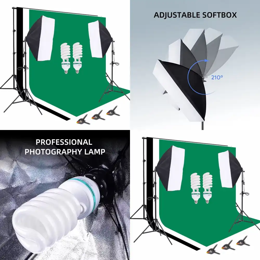 Photography Lighting Kit Portable - Комплект оборудования для фотостудии: фоновая стойка