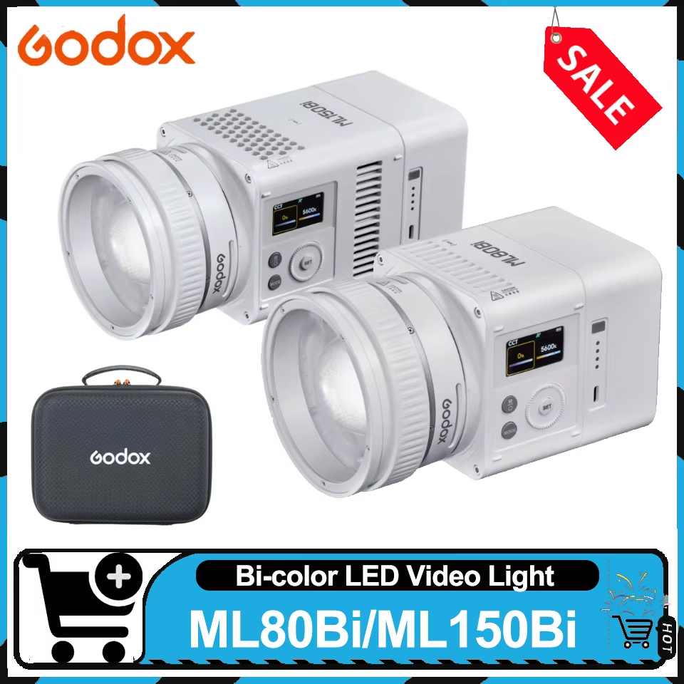 Photography Lighting Wireless - Светодиодный двухцветный портативный осветитель Godox ML80Bi