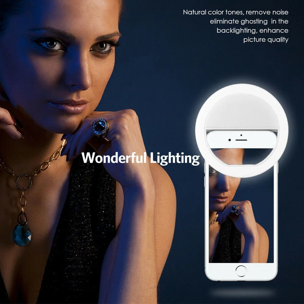 Портативная светодиодная кольц – обзор и цена Photography Lighting Description