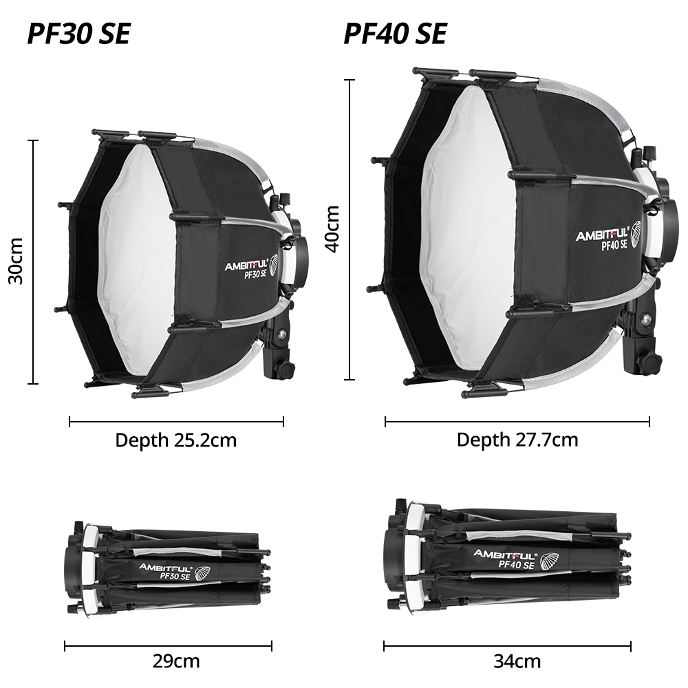 AMBITFUL PF30/PF40 30см/40см м – обзор и цена Photography Lighting Diffuser