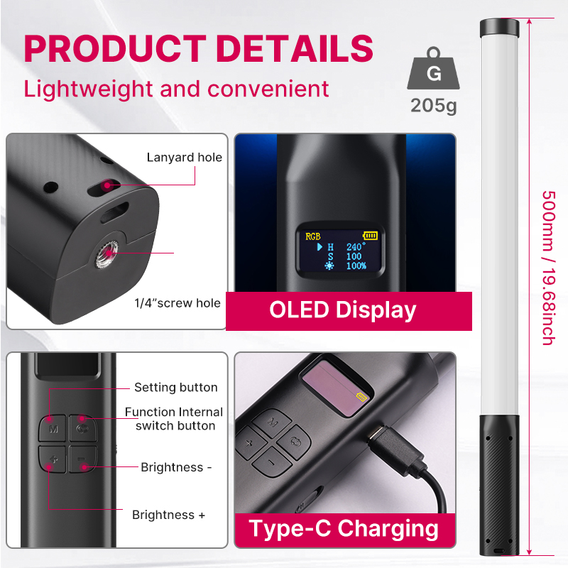 Ulanzi VL119 Ручной RGB Красоч – обзор и цена Photography Lighting Wireless