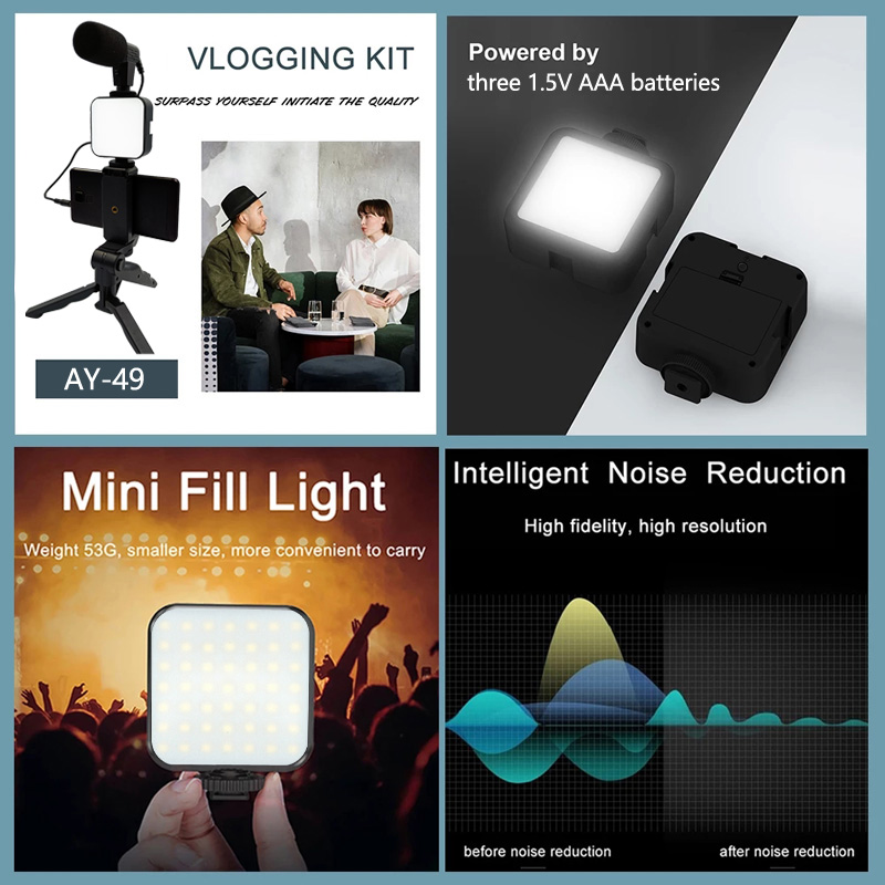 Держатель для телефона, освеще – обзор и цена Photography Lighting Kit Portable