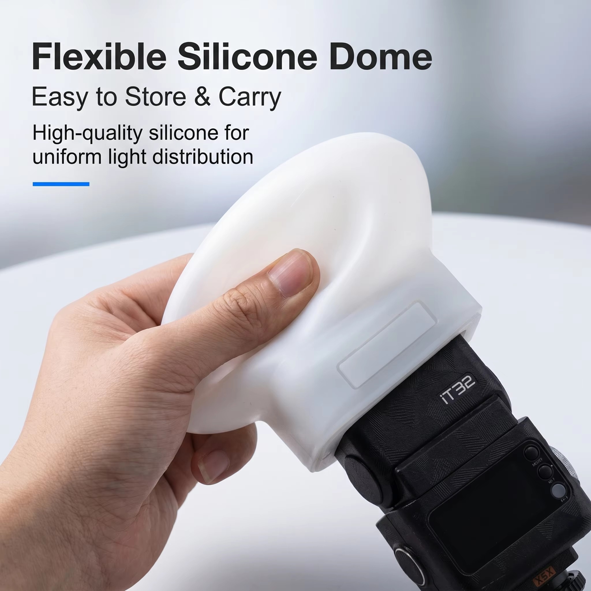 Силиконовый рассеиватель света – обзор и цена Photography Lighting Diffuser