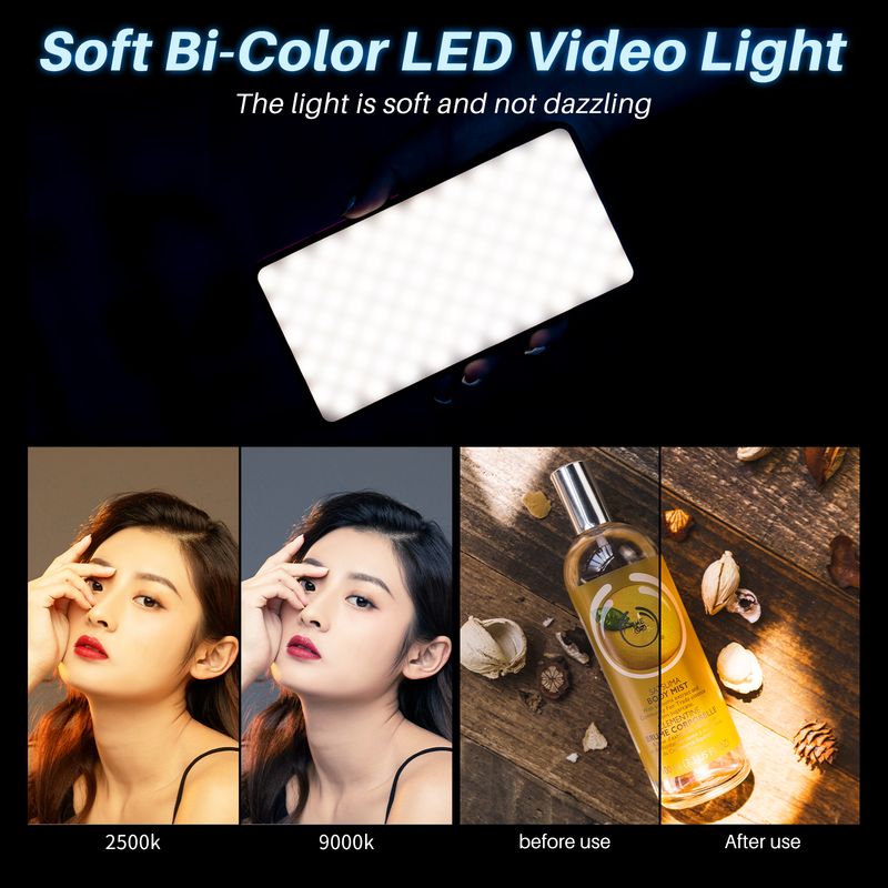 Ulanzi VL200 Мягкий двухцветны – обзор и цена Photography Lighting Wireless