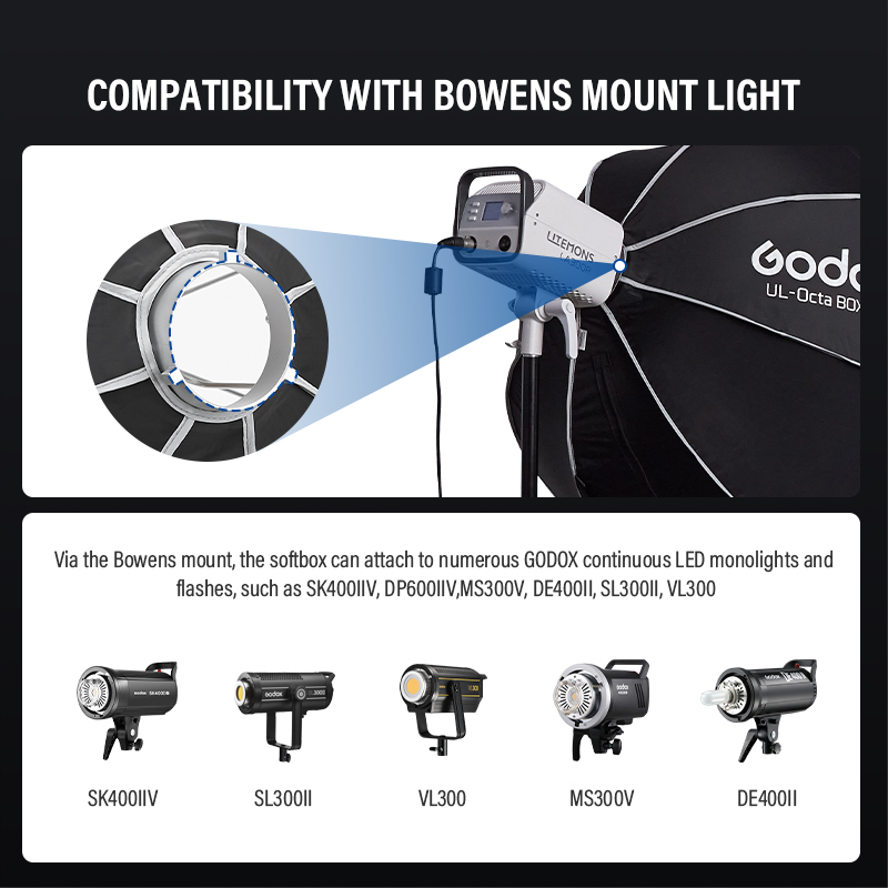 Godox UL-Octa BOX 60см 90см 12 – обзор и цена Photography Lighting Diffuser