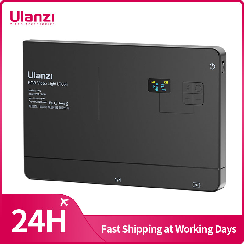 Ulanzi LT003 15W RGB Video Lig – обзор и цена Photography Lighting Wireless
