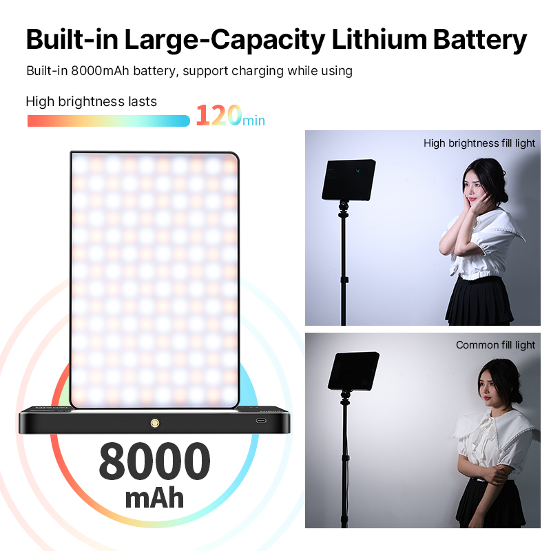 Ulanzi LT003 15W RGB Video Lig – обзор и цена Photography Lighting Wireless