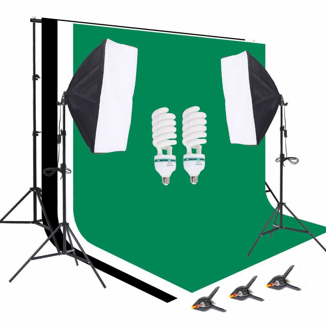 Комплект оборудования для фото – обзор и цена Photography Lighting Kit Portable