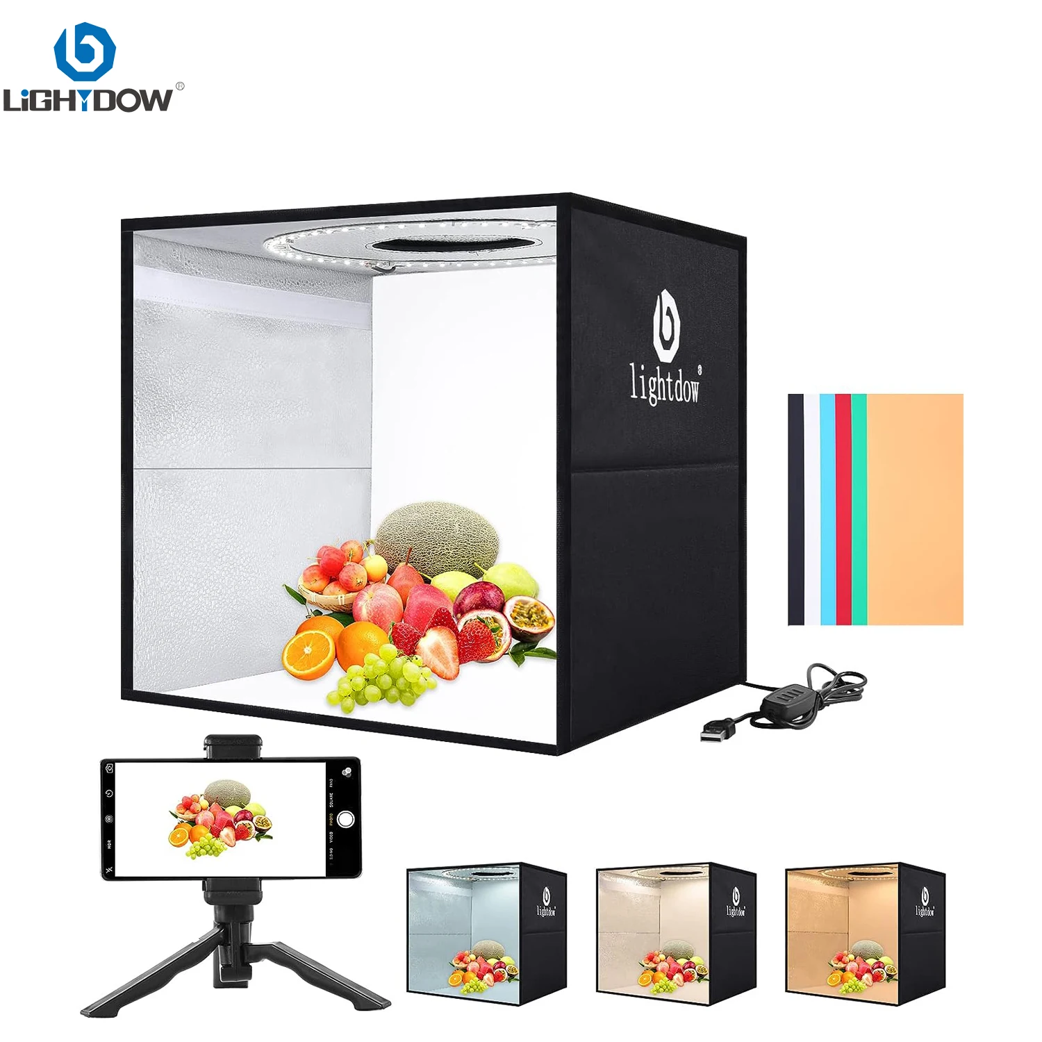 Светодиодный светильник для фо – обзор и цена Photography Lighting Kit Portable