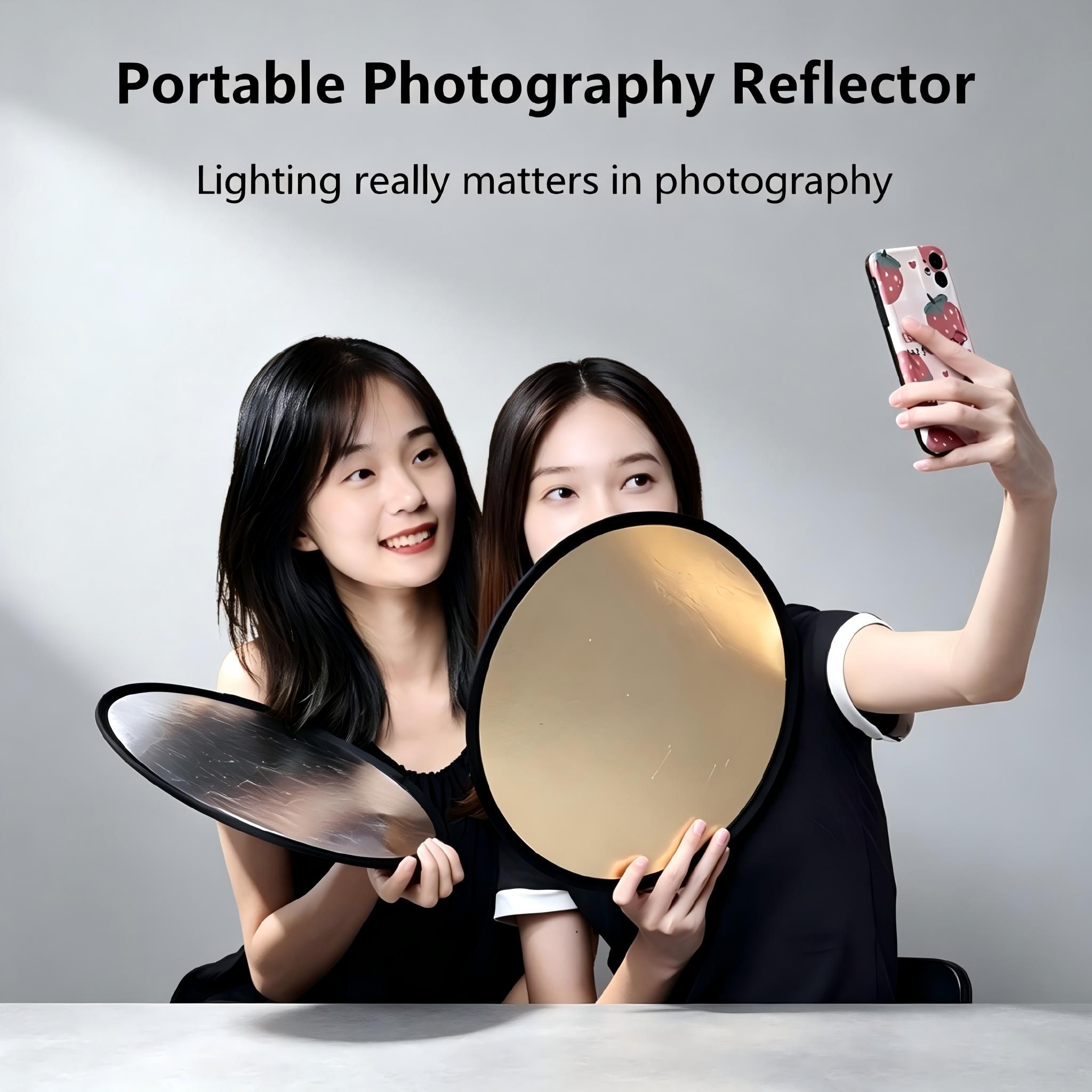 Двусторонняя золотисто-серебри – обзор и цена Photography Lighting Kit Portable